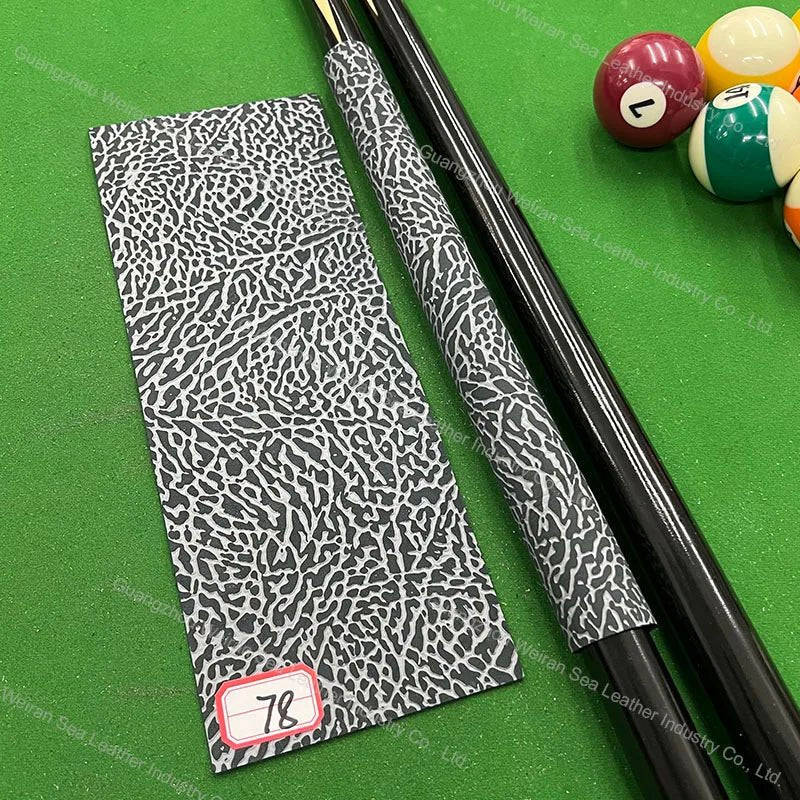 Genuine Cow Skin Pool Billiards Cue Grips Non-Slip Protective Sleeve Wrap with Different Print Pattern Genuine Leather Club Wrap - Cozy & Co. Market