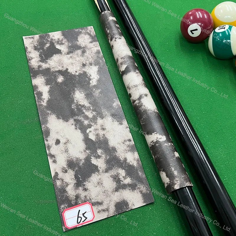 Genuine Cow Skin Pool Billiards Cue Grips Non-Slip Protective Sleeve Wrap with Different Print Pattern Genuine Leather Club Wrap - Cozy & Co. Market