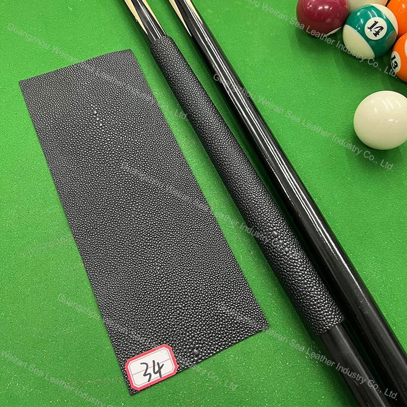 Genuine Cow Skin Pool Billiards Cue Grips Non-Slip Protective Sleeve Wrap with Different Print Pattern Genuine Leather Club Wrap - Cozy & Co. Market