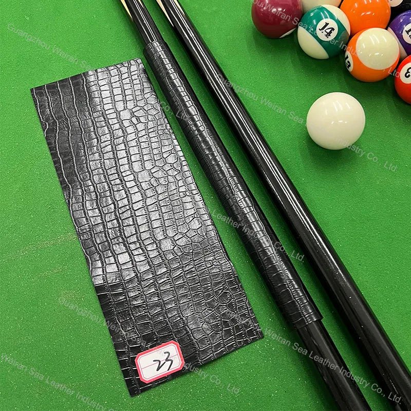 Genuine Cow Skin Pool Billiards Cue Grips Non-Slip Protective Sleeve Wrap with Different Print Pattern Genuine Leather Club Wrap - Cozy & Co. Market