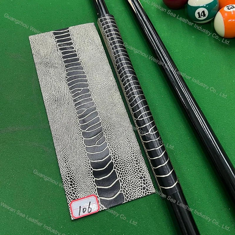 Genuine Cow Skin Pool Billiards Cue Grips Non-Slip Protective Sleeve Wrap with Different Print Pattern Genuine Leather Club Wrap - Cozy & Co. Market