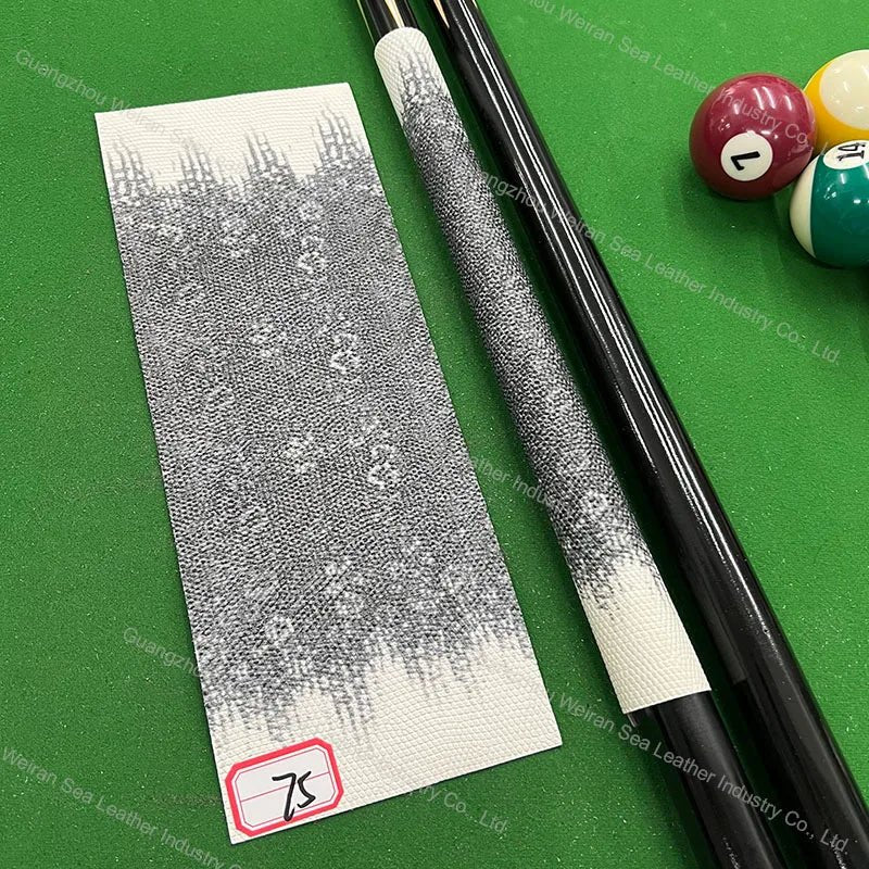 Genuine Cow Skin Pool Billiards Cue Grips Non-Slip Protective Sleeve Wrap with Different Print Pattern Genuine Leather Club Wrap - Cozy & Co. Market