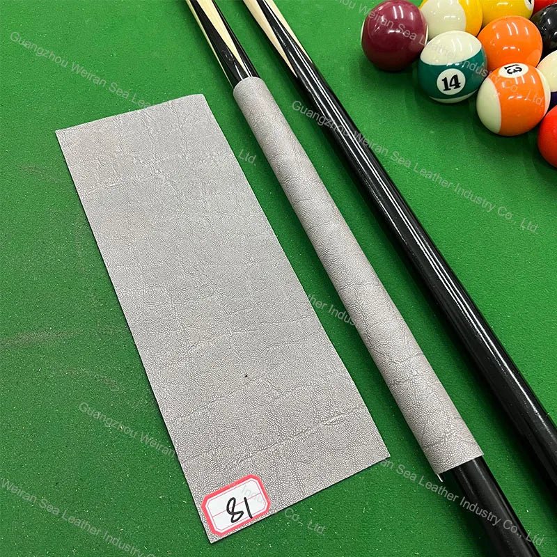 Genuine Cow Skin Pool Billiards Cue Grips Non-Slip Protective Sleeve Wrap with Different Print Pattern Genuine Leather Club Wrap - Cozy & Co. Market