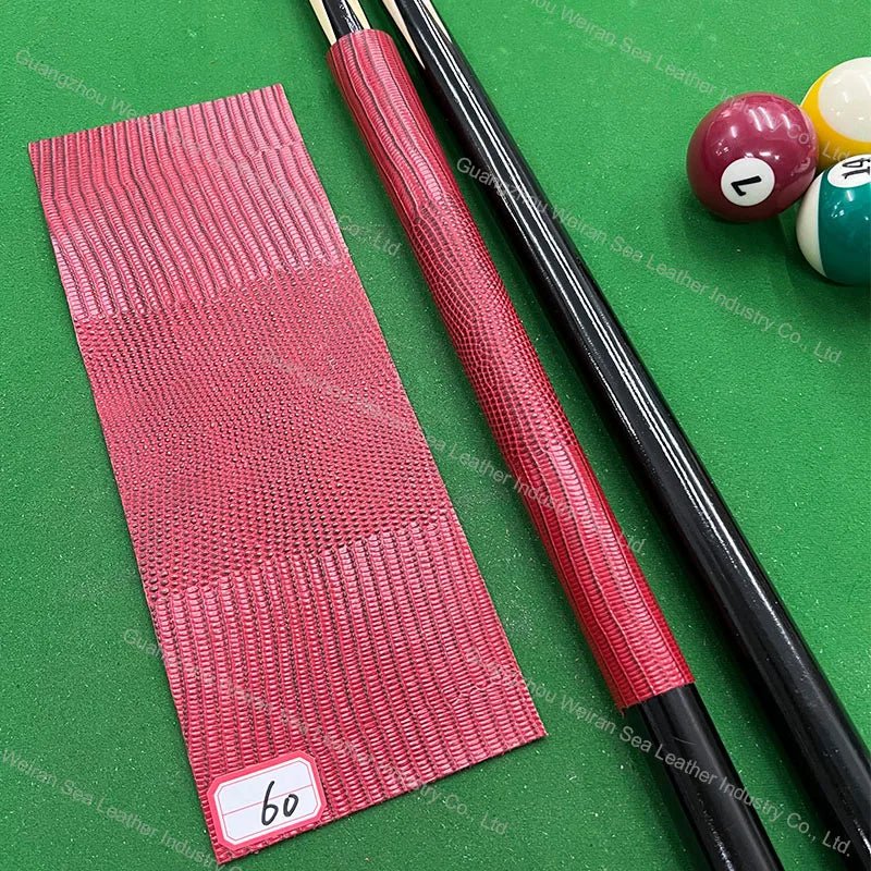 Genuine Cow Skin Pool Billiards Cue Grips Non-Slip Protective Sleeve Wrap with Different Print Pattern Genuine Leather Club Wrap - Cozy & Co. Market
