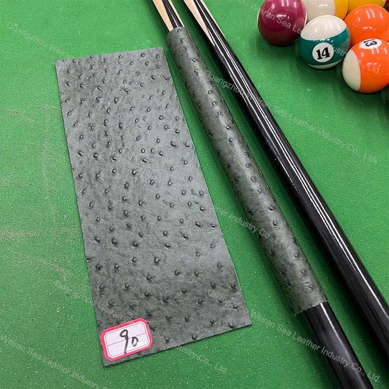 Genuine Cow Skin Pool Billiards Cue Grips Non-Slip Protective Sleeve Wrap with Different Print Pattern Genuine Leather Club Wrap - Cozy & Co. Market
