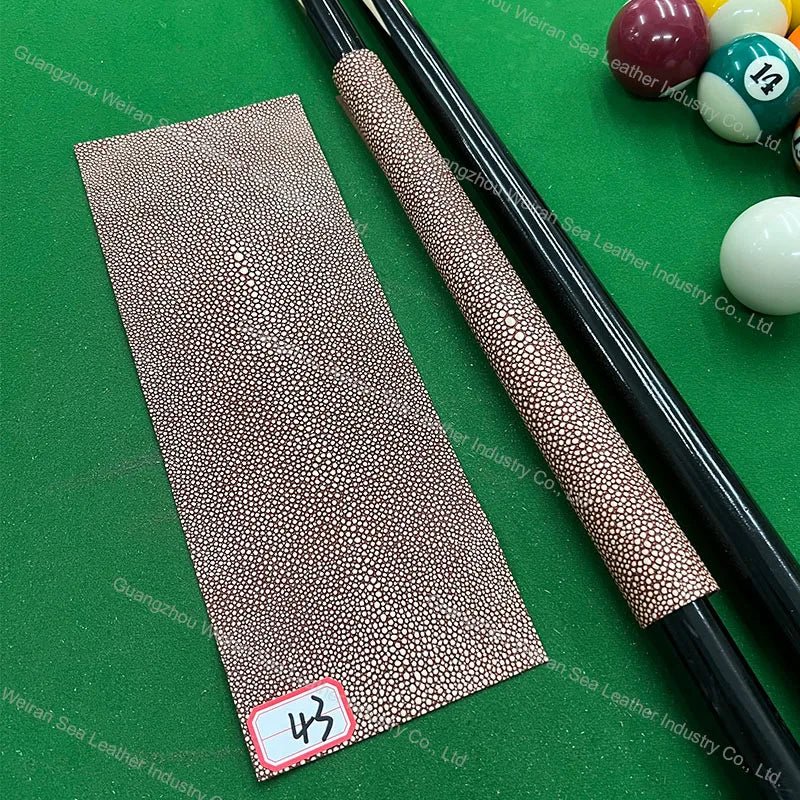 Genuine Cow Skin Pool Billiards Cue Grips Non-Slip Protective Sleeve Wrap with Different Print Pattern Genuine Leather Club Wrap - Cozy & Co. Market