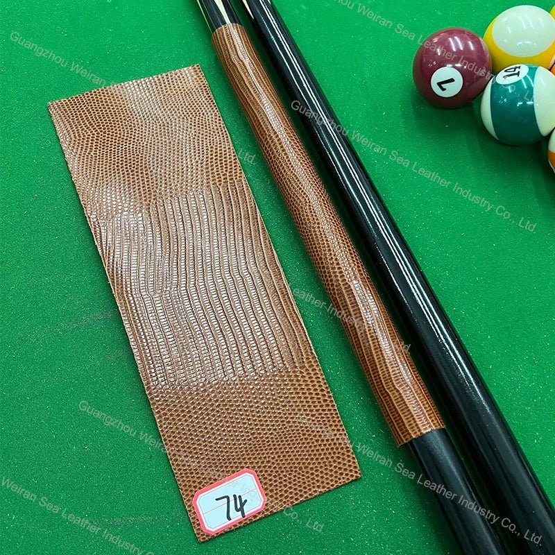 Genuine Cow Skin Pool Billiards Cue Grips Non-Slip Protective Sleeve Wrap with Different Print Pattern Genuine Leather Club Wrap - Cozy & Co. Market