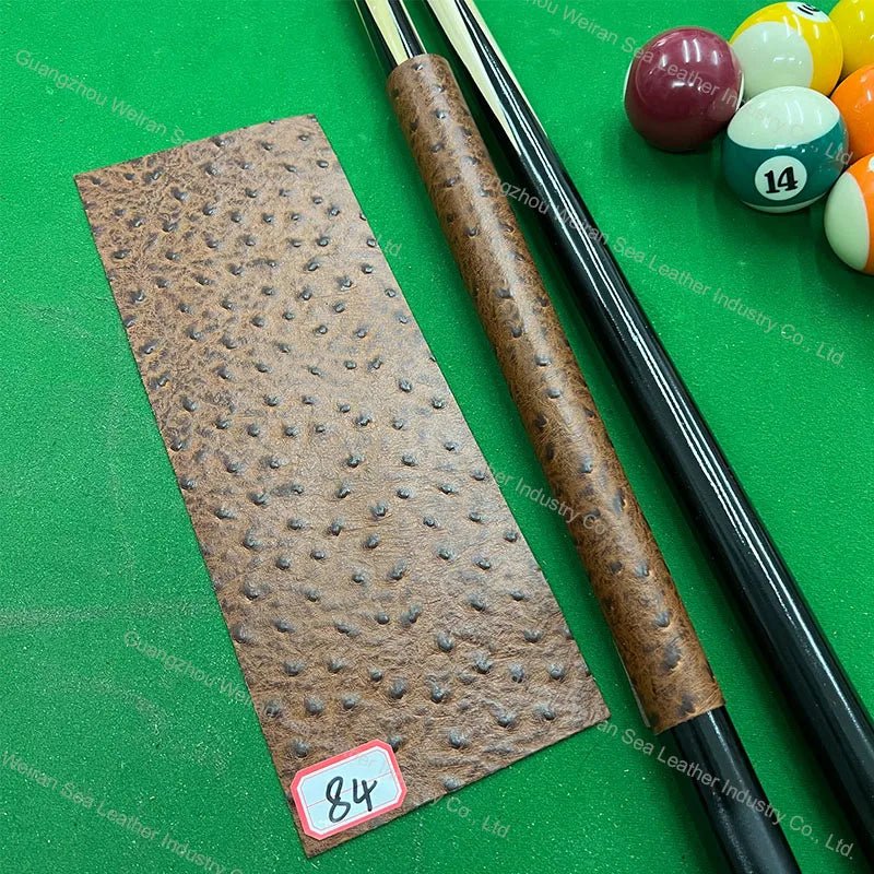 Genuine Cow Skin Pool Billiards Cue Grips Non-Slip Protective Sleeve Wrap with Different Print Pattern Genuine Leather Club Wrap - Cozy & Co. Market