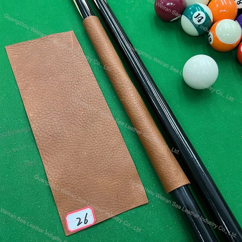 Genuine Cow Skin Pool Billiards Cue Grips Non-Slip Protective Sleeve Wrap with Different Print Pattern Genuine Leather Club Wrap - Cozy & Co. Market