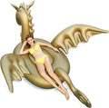 Giant Inflatable 103" Golden Dragon Pool Float - Luxy Float - Cozy & Co. Market