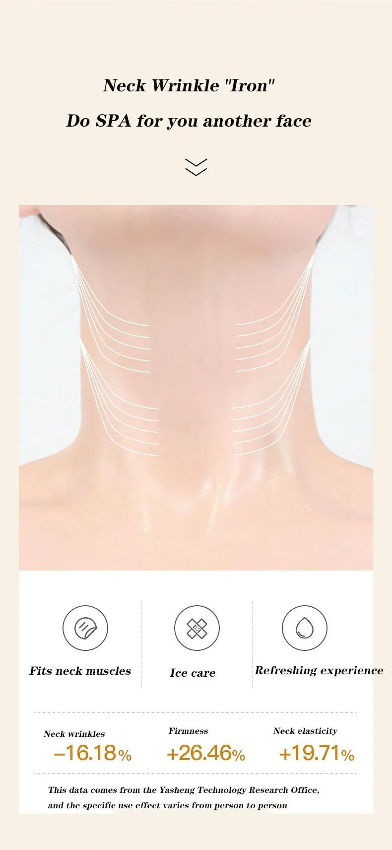 Gold Firming Neck Mask Moisturizing Anti Wrinkles Anti-aging skincare Neck Masks Beauty Necks Skin Care Products - Cozy & Co. Market