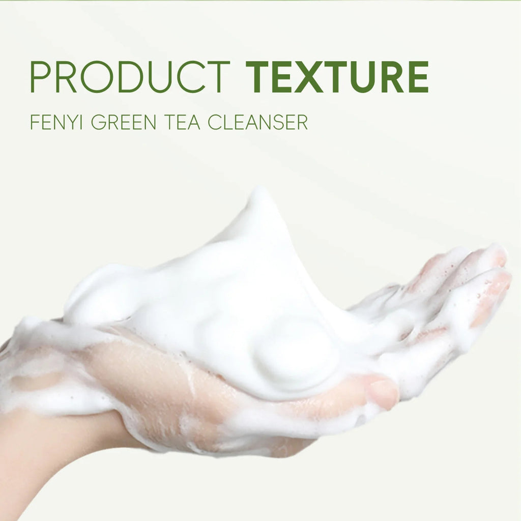 Green Tea Facial Cleanser 50g Skin Deep Cleansing Moisturizing Blackhead Removal Skincare Face Wash Foam Face Cleanser Skin Care - Cozy & Co. Market