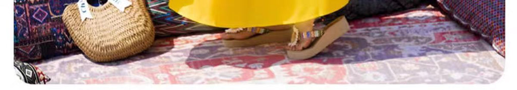 Hainan Sanya Photo Beach Dress Women's Summer Super Fairy Backless Long Dress Seaside Holiday Yellow dress - Cozy & Co. Market
