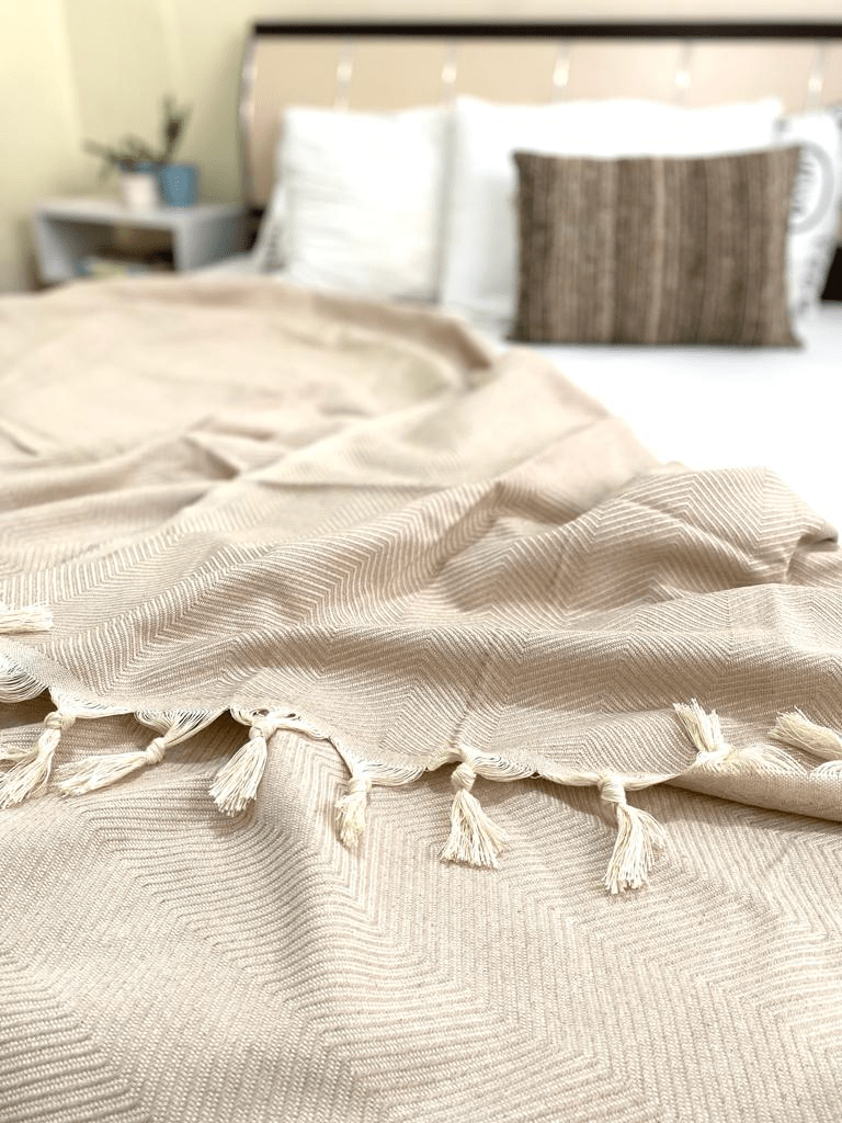 Handwoven blanket "Ayvalik" - Cozy & Co. Market