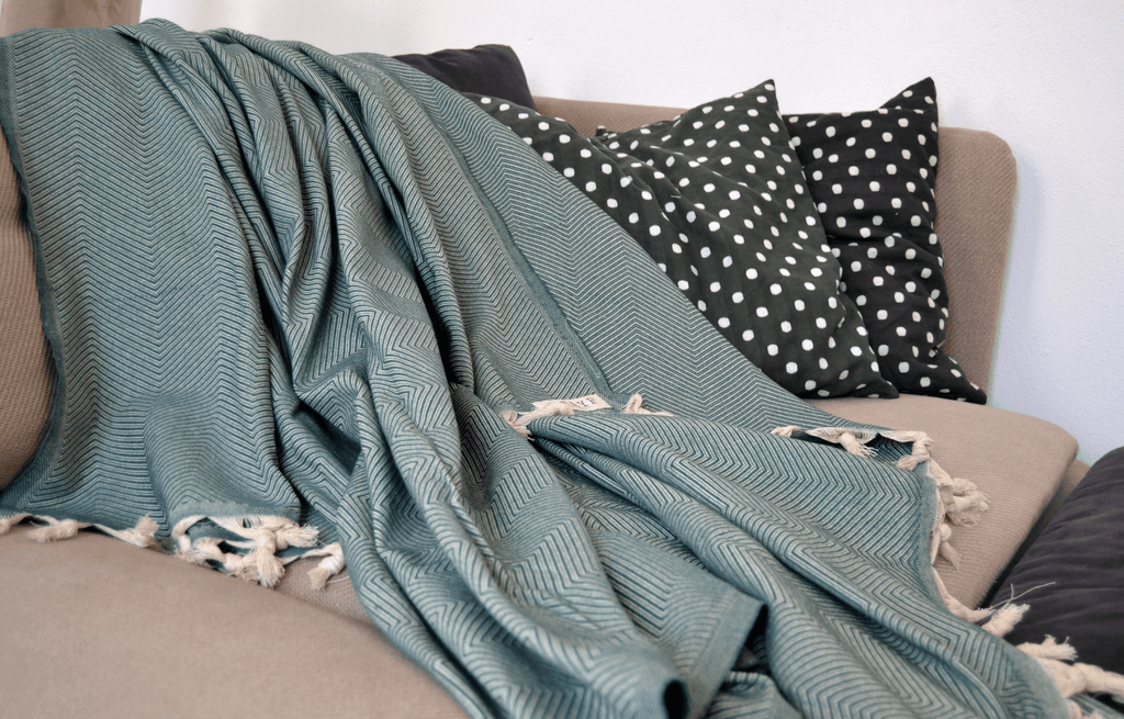 Handwoven blanket "Ayvalik" - Cozy & Co. Market