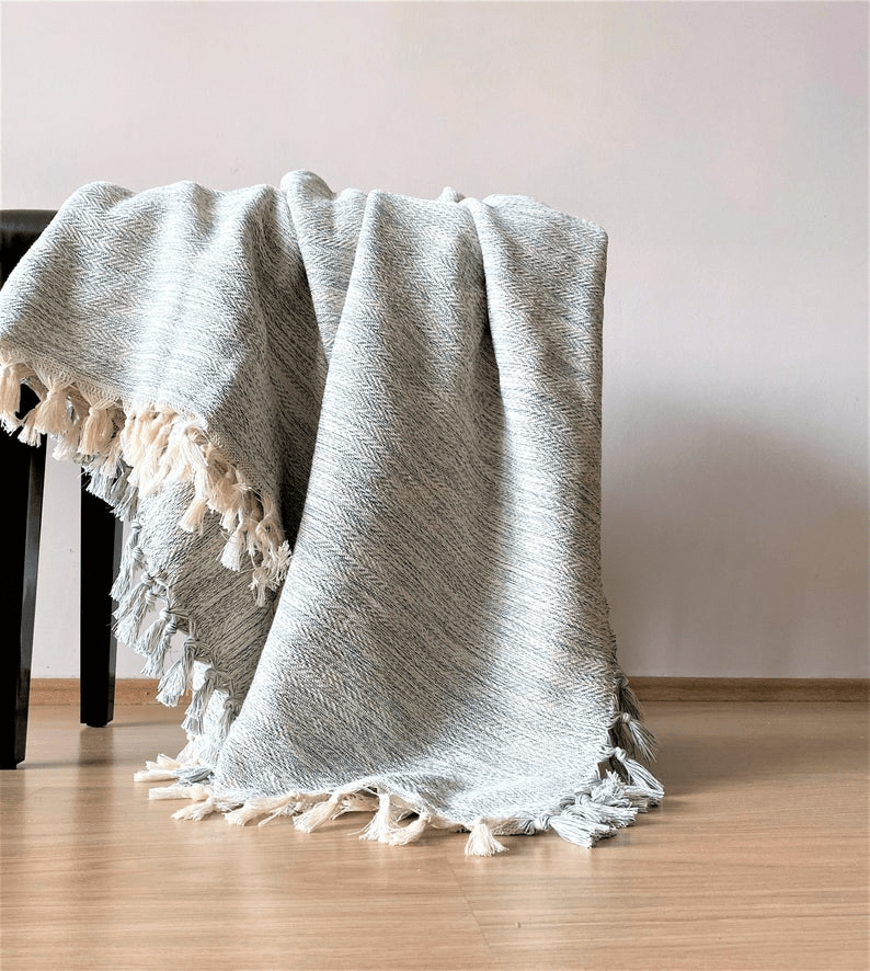 Handwoven blanket "Şirince" - Cozy & Co. Market
