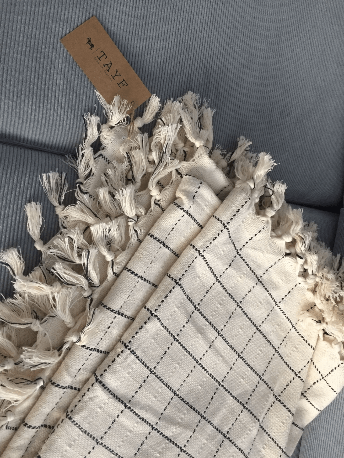 Handwoven cover "Konya" - Cozy & Co. Market