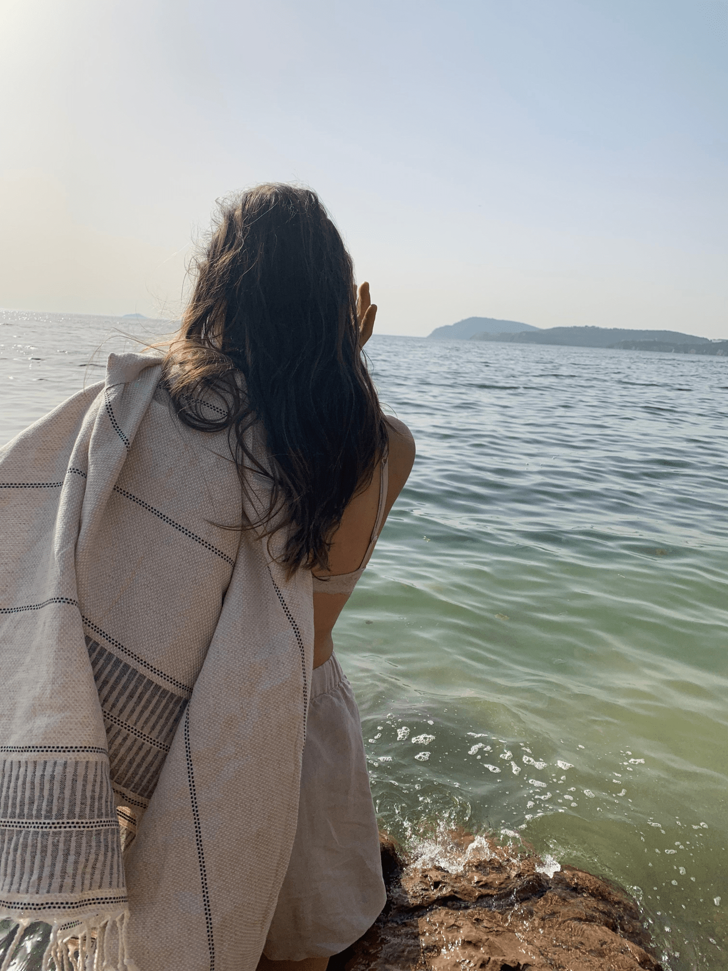 Handwoven Hammam towel "Izmir" - Cozy & Co. Market