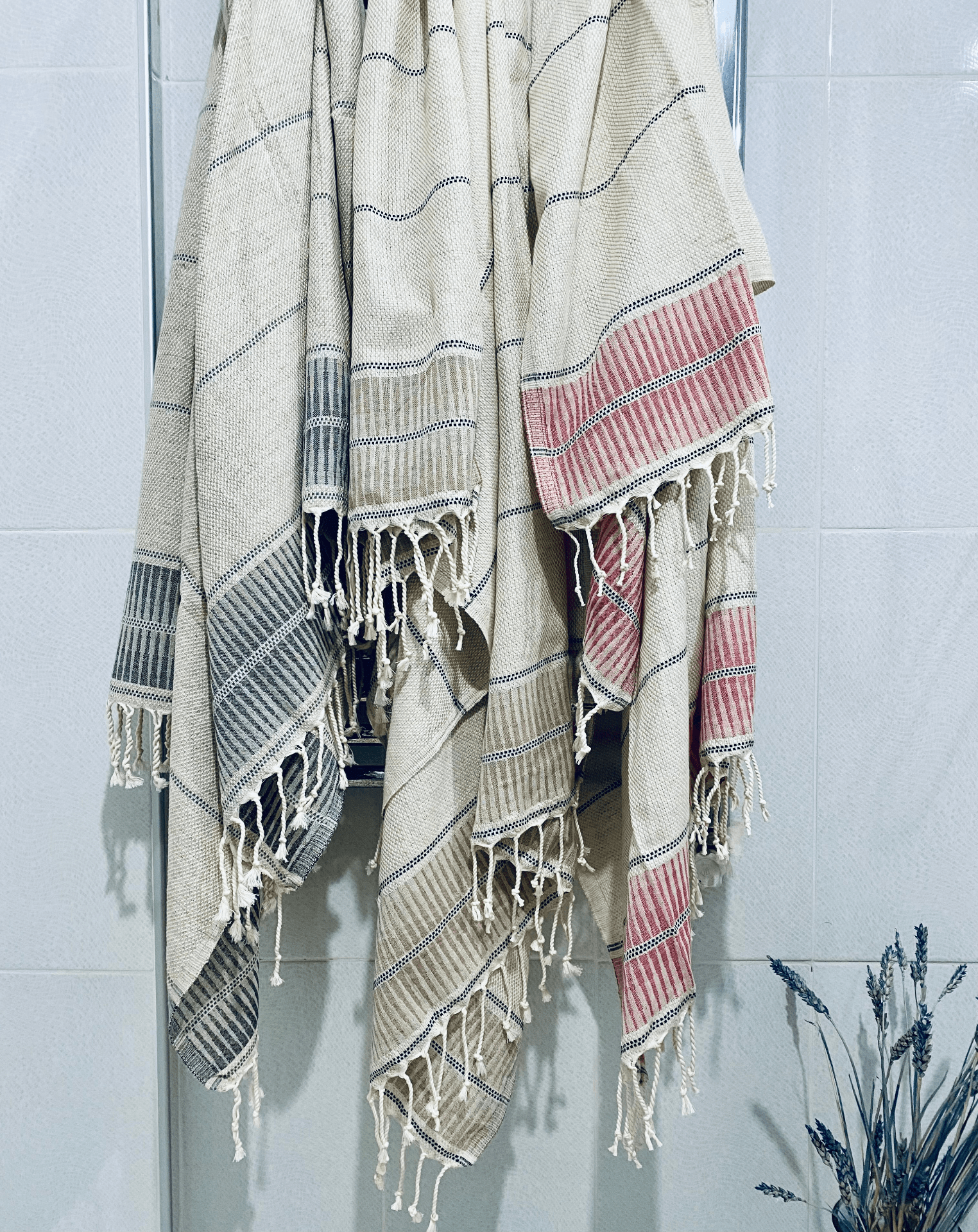 Handwoven Hammam towel "Izmir" - Cozy & Co. Market