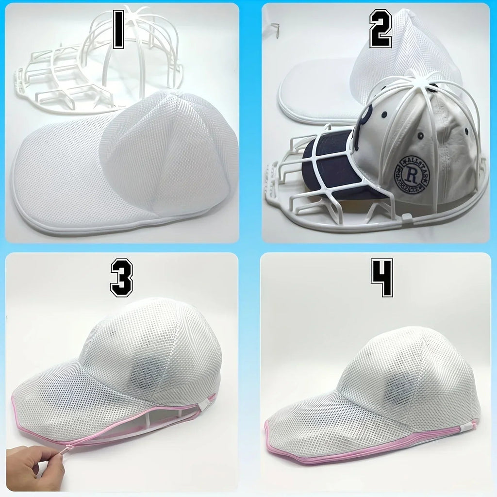 Hat cleaning cage for washing machines, hat cleaner with mesh bag,Hat bags or hat racks can be purchased separately. - Cozy & Co. Market