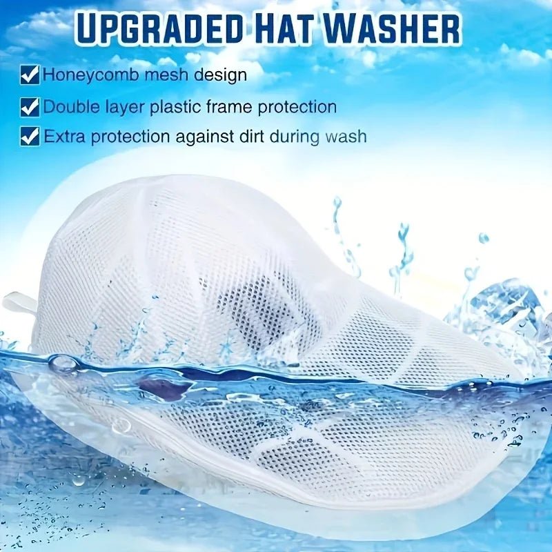Hat cleaning cage for washing machines, hat cleaner with mesh bag,Hat bags or hat racks can be purchased separately. - Cozy & Co. Market
