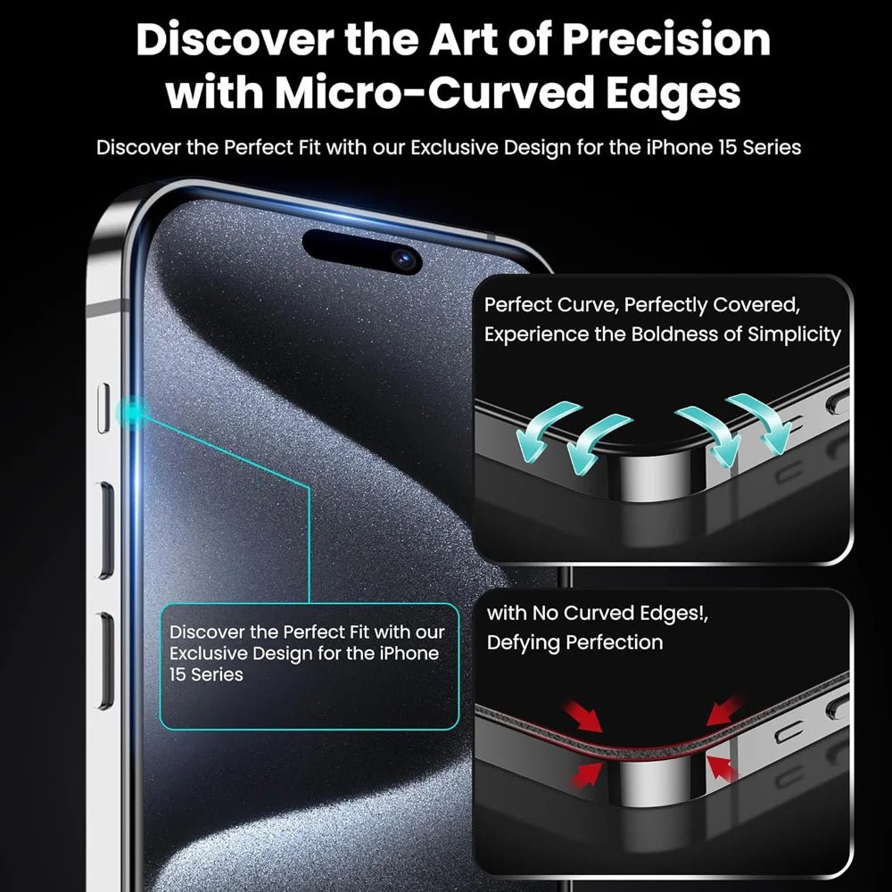HD Screen Protection For iPhone 16 15 17 14 13 12 11 Pro Max Tempered Glass iPhone15 Pro Camera Lens Film iPhone16 Plus 13 Mini - Cozy & Co. Market