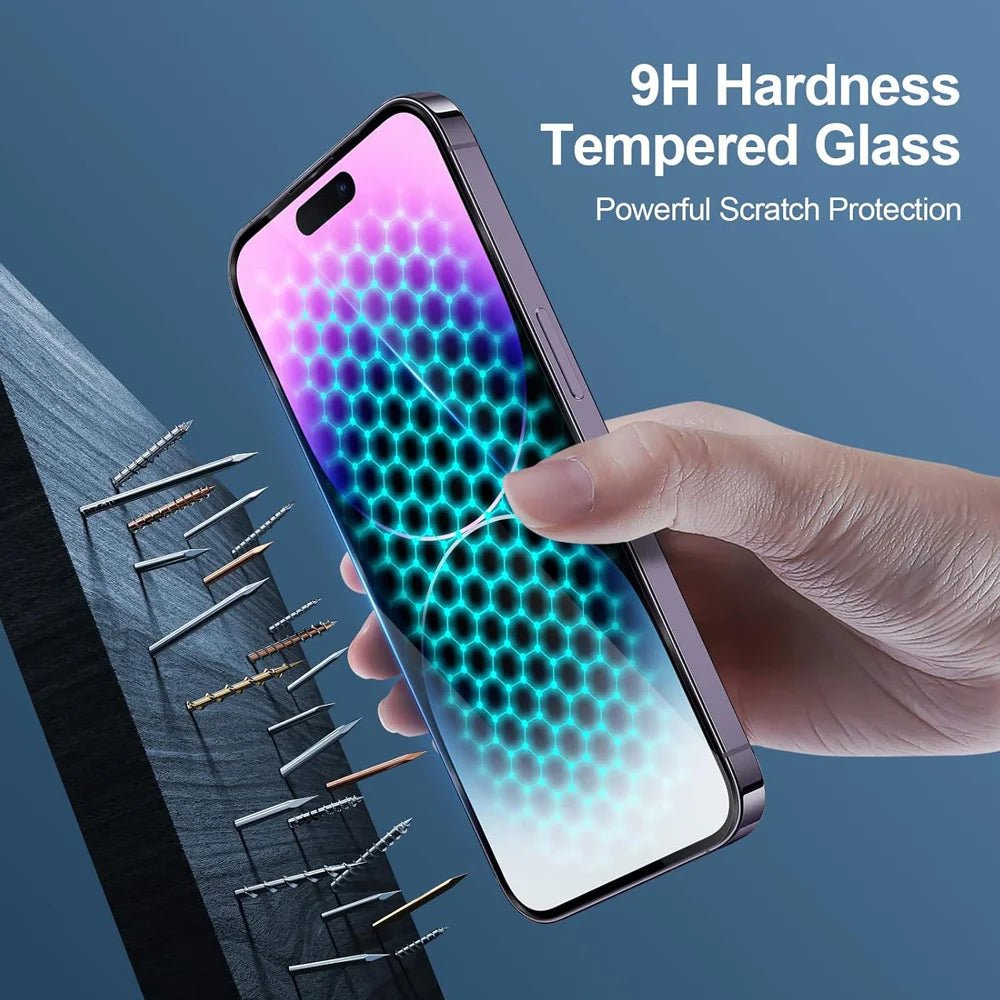 HD Screen Protection For iPhone 16 15 17 14 13 12 11 Pro Max Tempered Glass iPhone15 Pro Camera Lens Film iPhone16 Plus 13 Mini - Cozy & Co. Market
