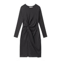 Heyhenry2025 European and American Style Dress Women's Autumn and Winter New Pleated Design Waist Sexy Long Skirt - Cozy & Co. Market