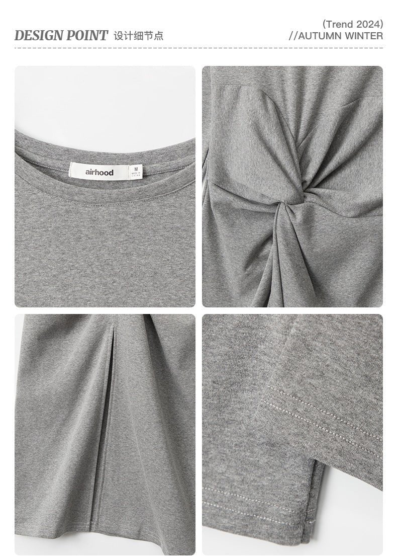 Heyhenry2025 European and American Style Dress Women's Autumn and Winter New Pleated Design Waist Sexy Long Skirt - Cozy & Co. Market