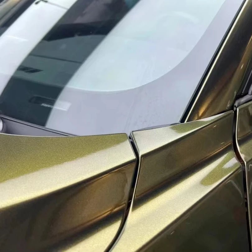 High-quality Luxury Gold Diamond Color Changing Vinyl Film Vehicle Body Stickers/Wraps 7.5mil Thick 3-year Warranty Brand 1 - Cozy & Co. Market