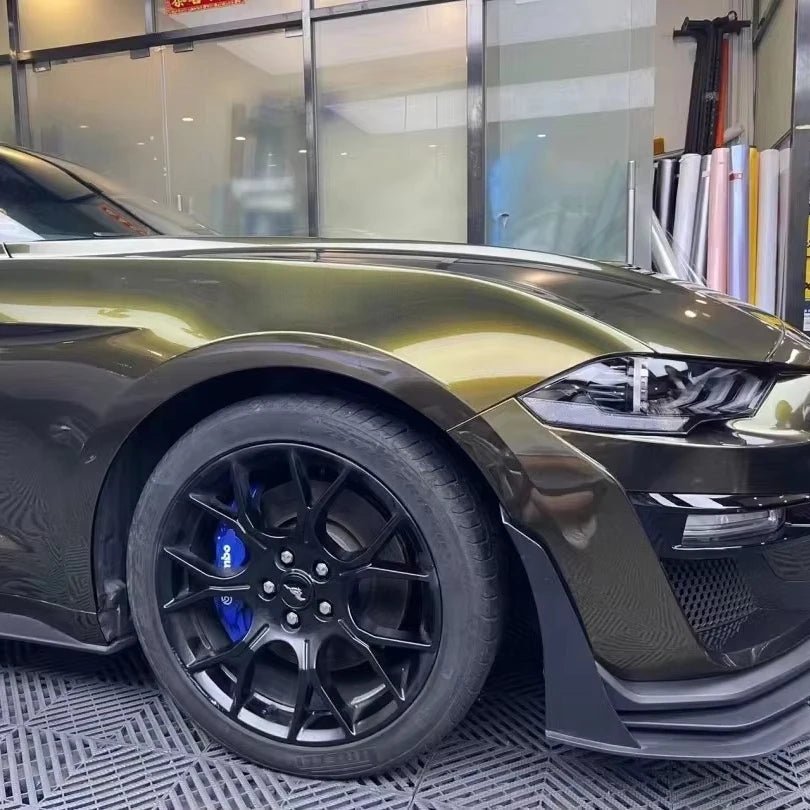 High-quality Luxury Gold Diamond Color Changing Vinyl Film Vehicle Body Stickers/Wraps 7.5mil Thick 3-year Warranty Brand 1 - Cozy & Co. Market