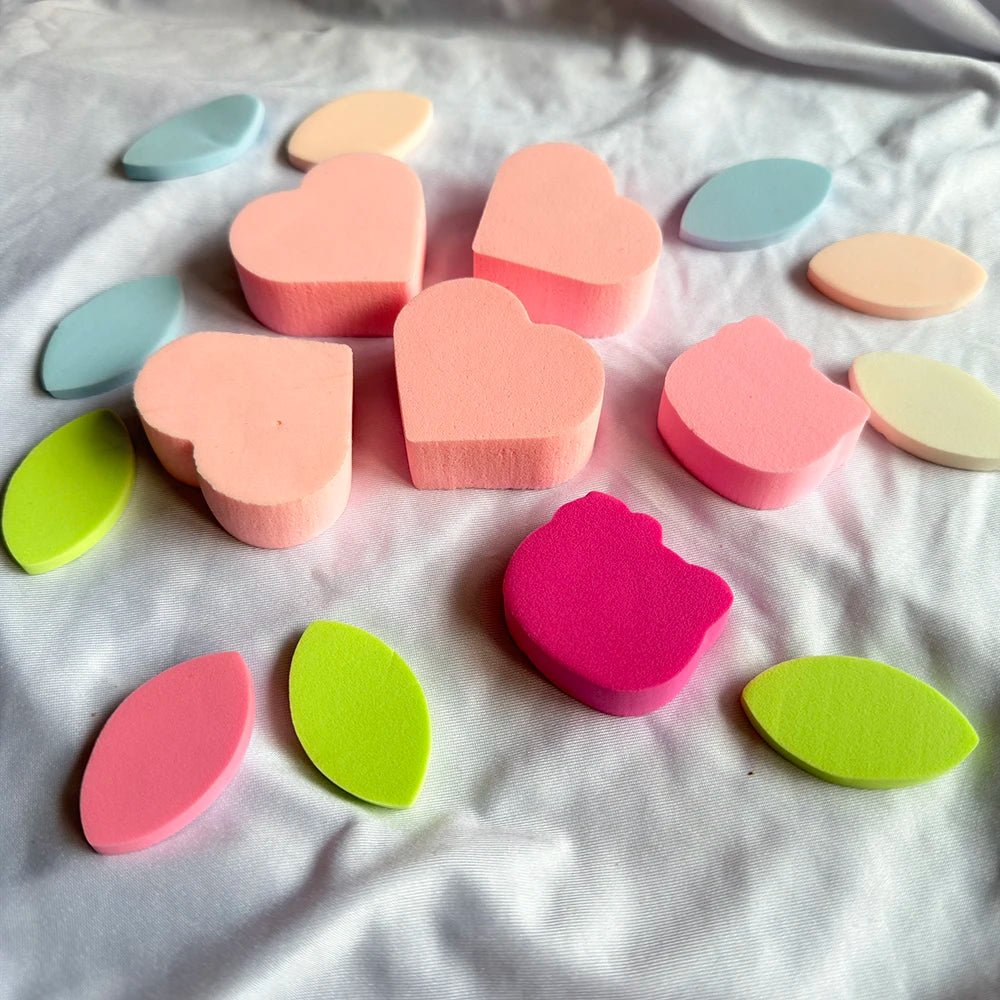 High Quality Storage Eyelash Extension Flowering Sponge Colorful Eye Shape Lash Fan Sponge for Lash Extension Practice Training - Cozy & Co. Market