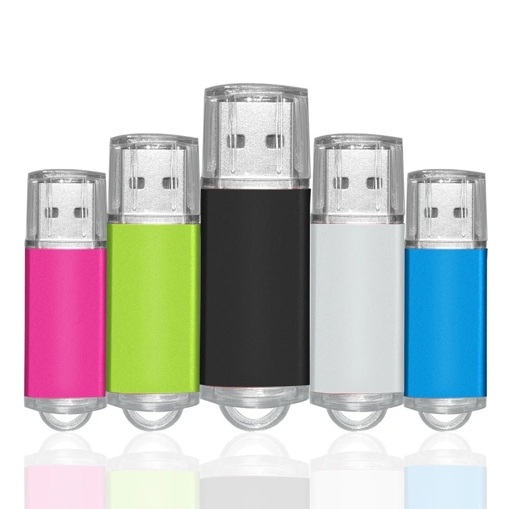 High Speed Colorful Usb Flash Drive 2.0 Metal Pendrive 32gb 16gb 1gb 64gb Pen Drive Memoria Usb Photography Gifts Memory Disk - Cozy & Co. Market