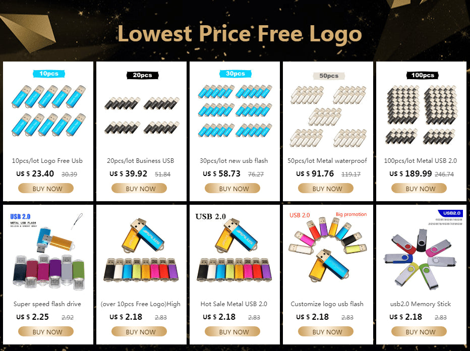 High Speed Colorful Usb Flash Drive 2.0 Metal Pendrive 32gb 16gb 1gb 64gb Pen Drive Memoria Usb Photography Gifts Memory Disk - Cozy & Co. Market