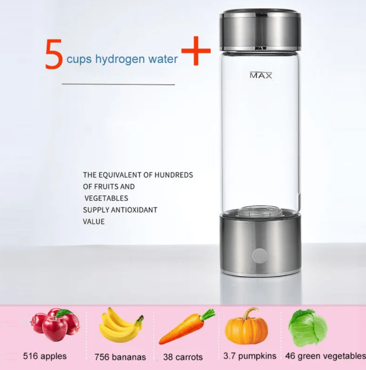 Hydrogen Water Cup - Cozy & Co. Market