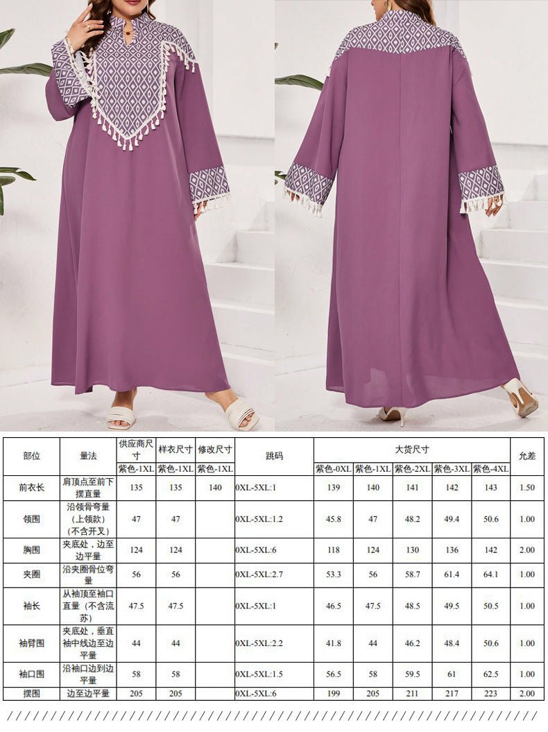 in stock Broken Code Clearance 2024 Cross-border plus size Spring and Autumn Explosions Leisure Temperament Commuter Leisure Ladies dress - Cozy & Co. Market