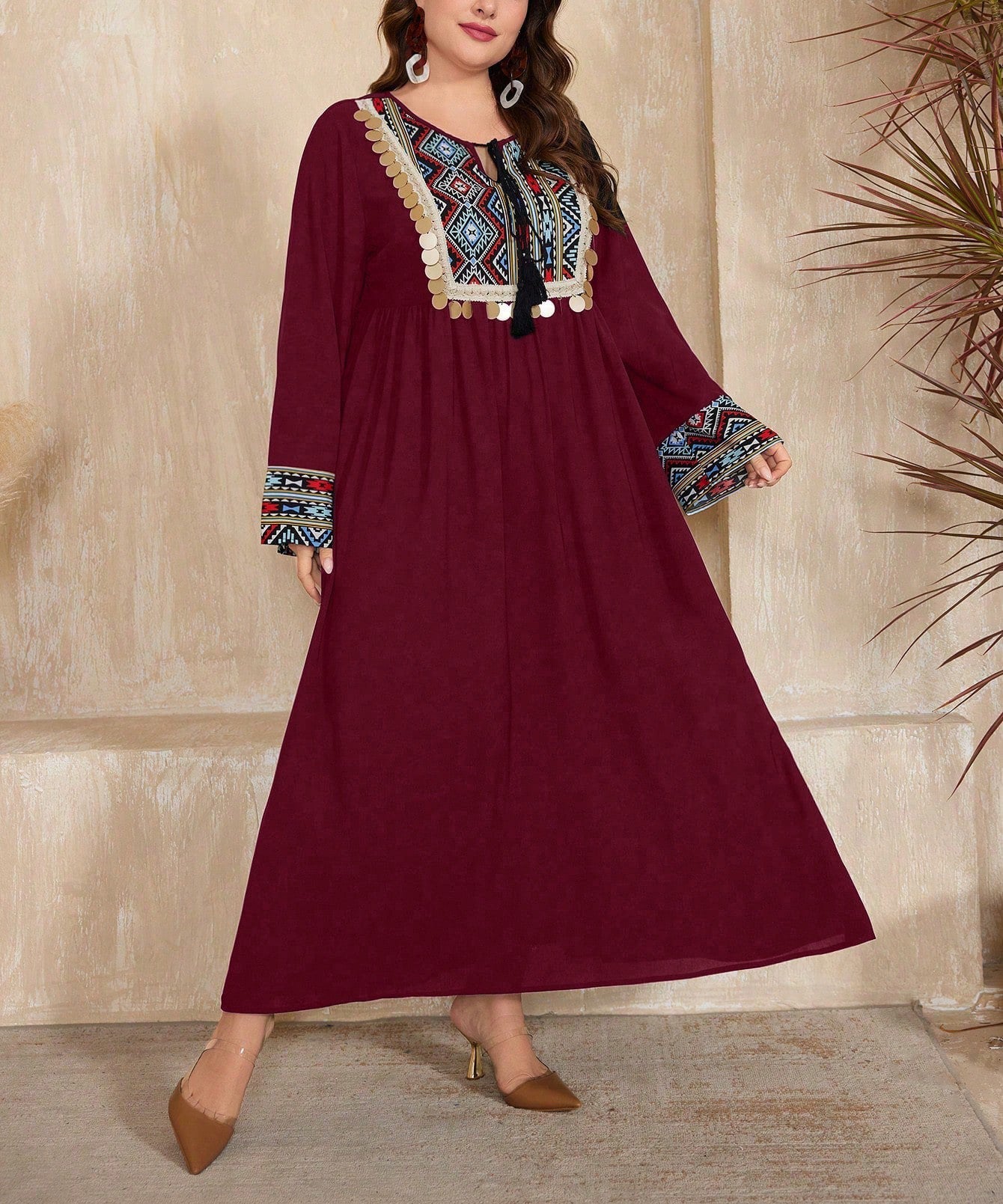 in stock Broken Code Clearance 2024 Cross-border plus size Spring and Autumn Explosions Leisure Temperament Commuter Leisure Ladies dress - Cozy & Co. Market