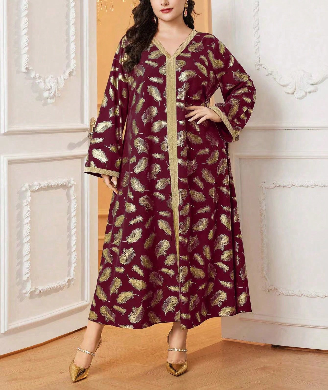 in stock Broken Code Clearance 2024 Cross-border plus size Spring and Autumn Explosions Leisure Temperament Commuter Leisure Ladies dress - Cozy & Co. Market
