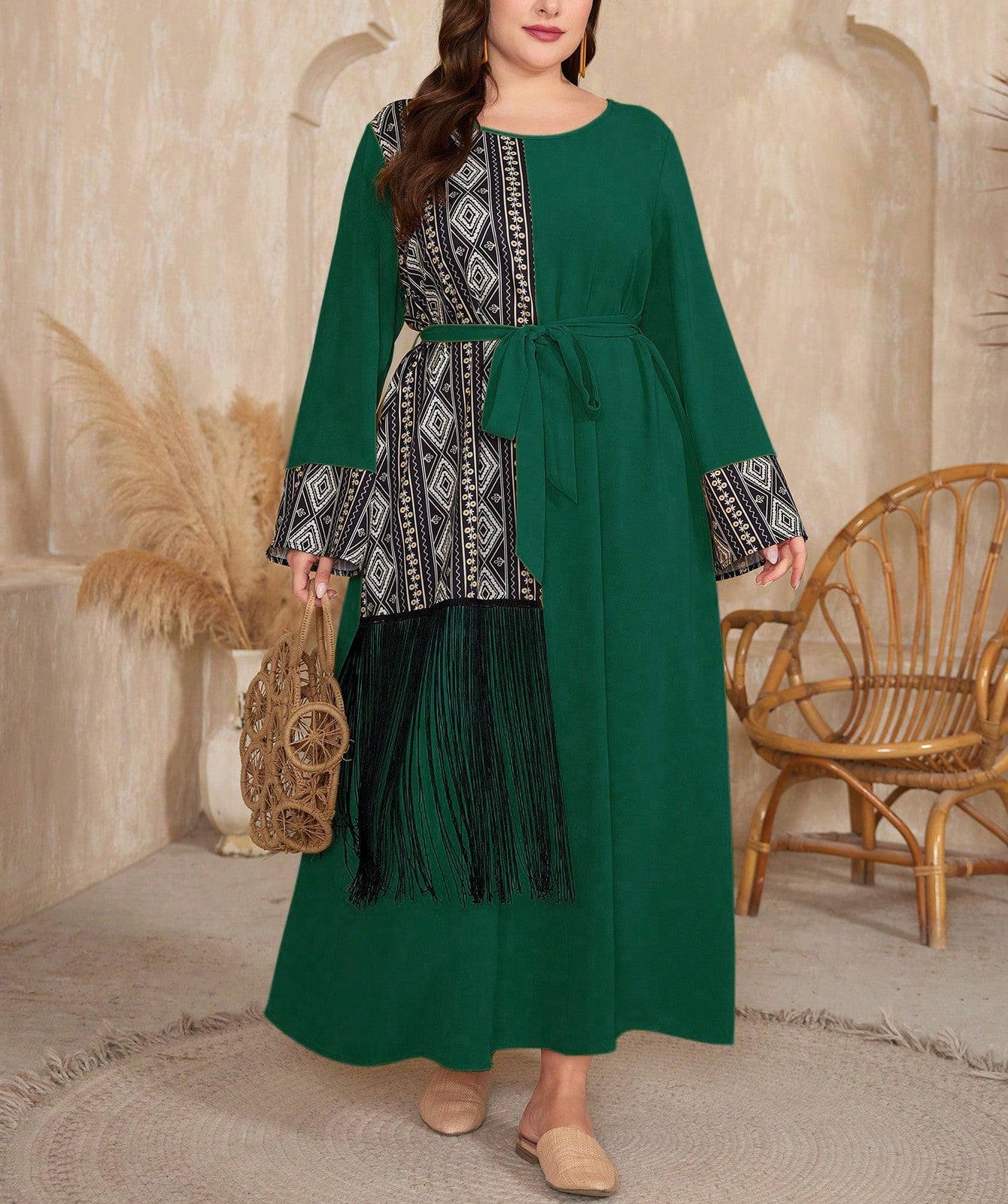 in stock Broken Code Clearance 2024 Cross-border plus size Spring and Autumn Explosions Leisure Temperament Commuter Leisure Ladies dress - Cozy & Co. Market