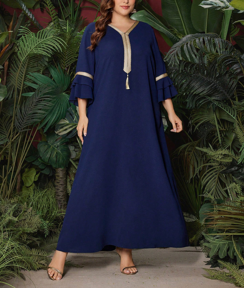 in stock Broken Code Clearance 2024 Cross-border plus size Spring and Autumn Explosions Leisure Temperament Commuter Leisure Ladies dress - Cozy & Co. Market