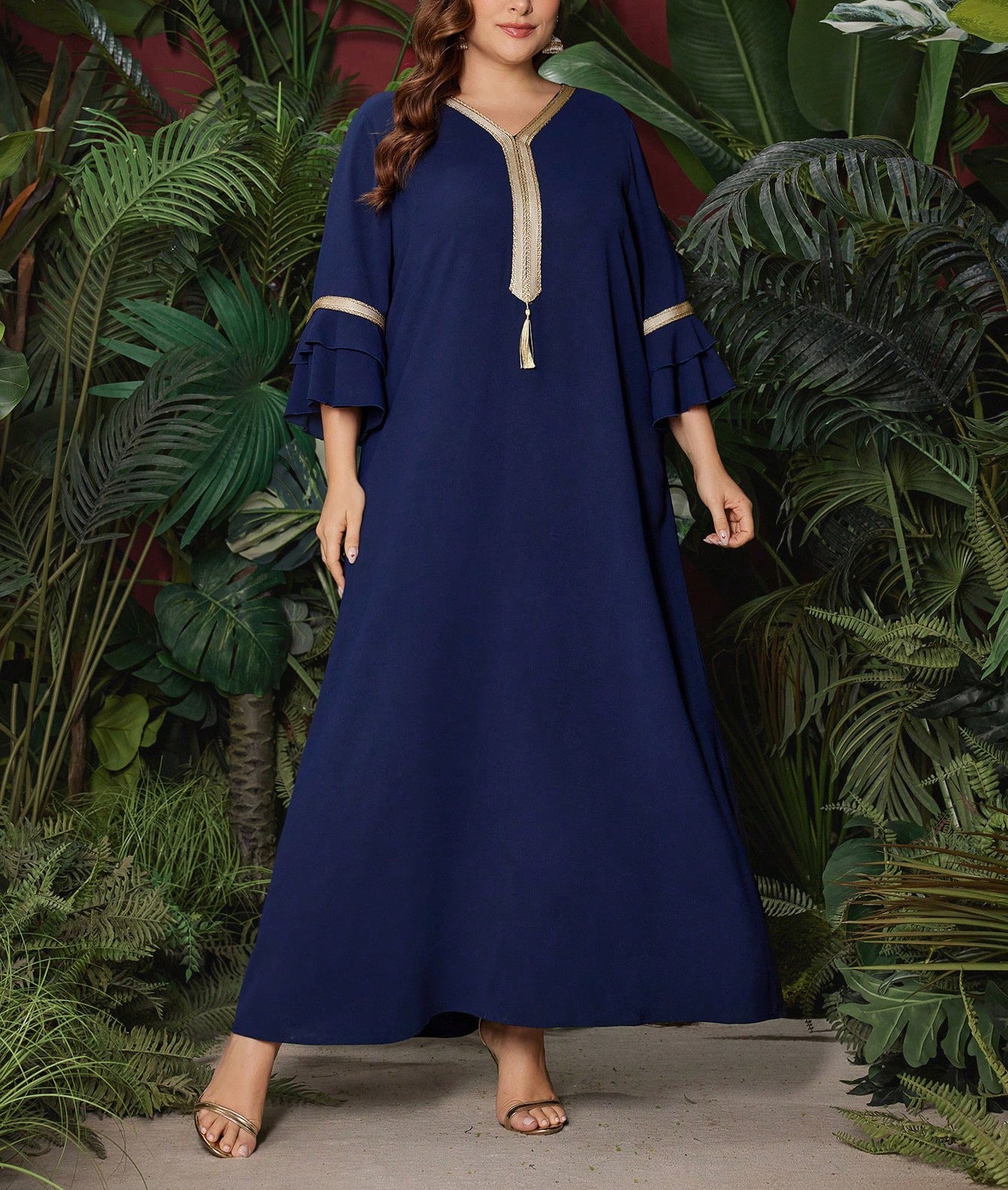 in stock Broken Code Clearance 2024 Cross-border plus size Spring and Autumn Explosions Leisure Temperament Commuter Leisure Ladies dress - Cozy & Co. Market