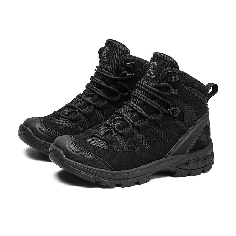 IN STOCK Famous Brand Comfortable Hiking Boots Wear-resistant Training Men Desert Outdoor Boots Sneakers CAMPING Hunting Boots - Cozy & Co. Market