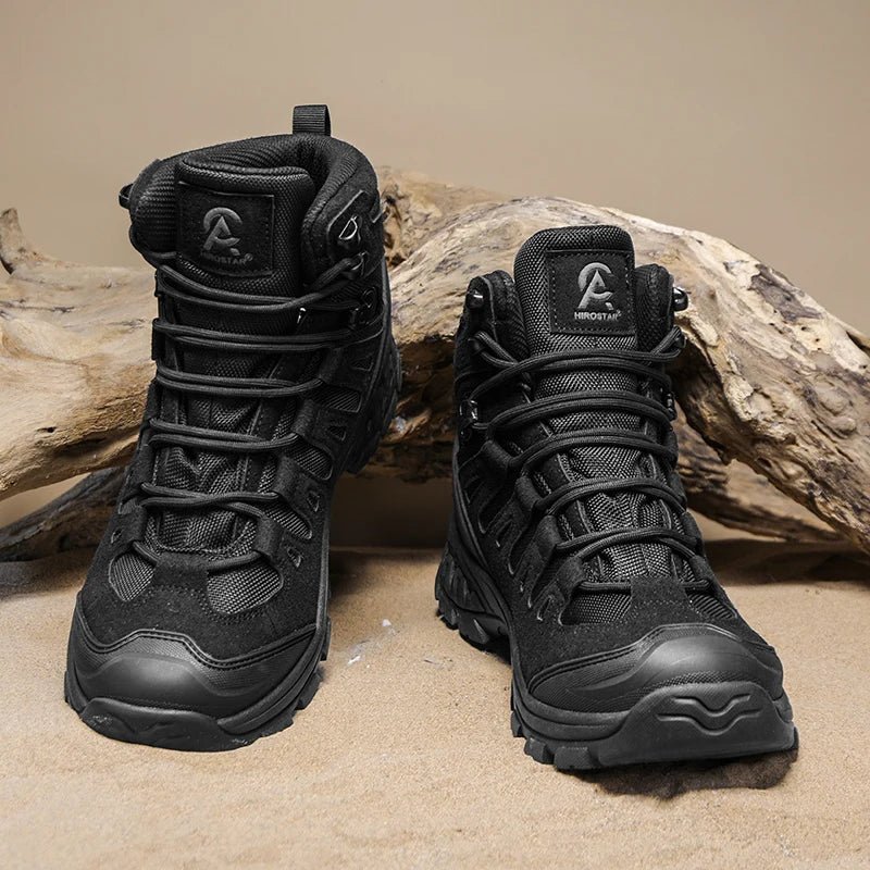 IN STOCK Famous Brand Comfortable Hiking Boots Wear-resistant Training Men Desert Outdoor Boots Sneakers CAMPING Hunting Boots - Cozy & Co. Market