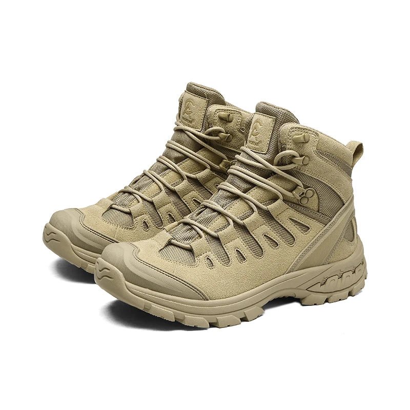 IN STOCK Famous Brand Comfortable Hiking Boots Wear-resistant Training Men Desert Outdoor Boots Sneakers CAMPING Hunting Boots - Cozy & Co. Market