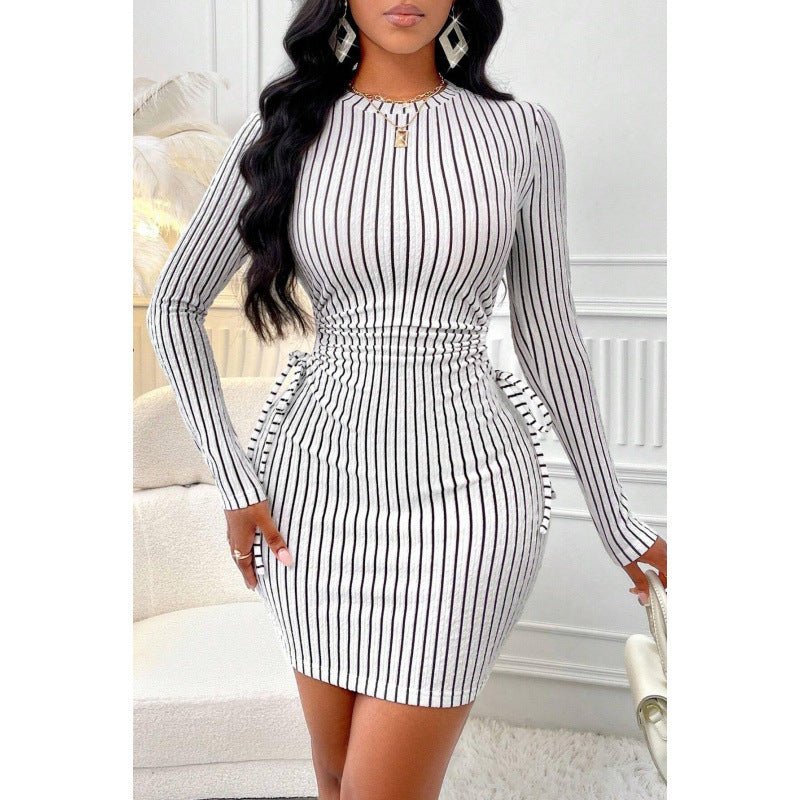 in stock shein Cross-border Independent Station 1688 AliExpress Hot Selling European and American Long Sleeve dress - Cozy & Co. Market