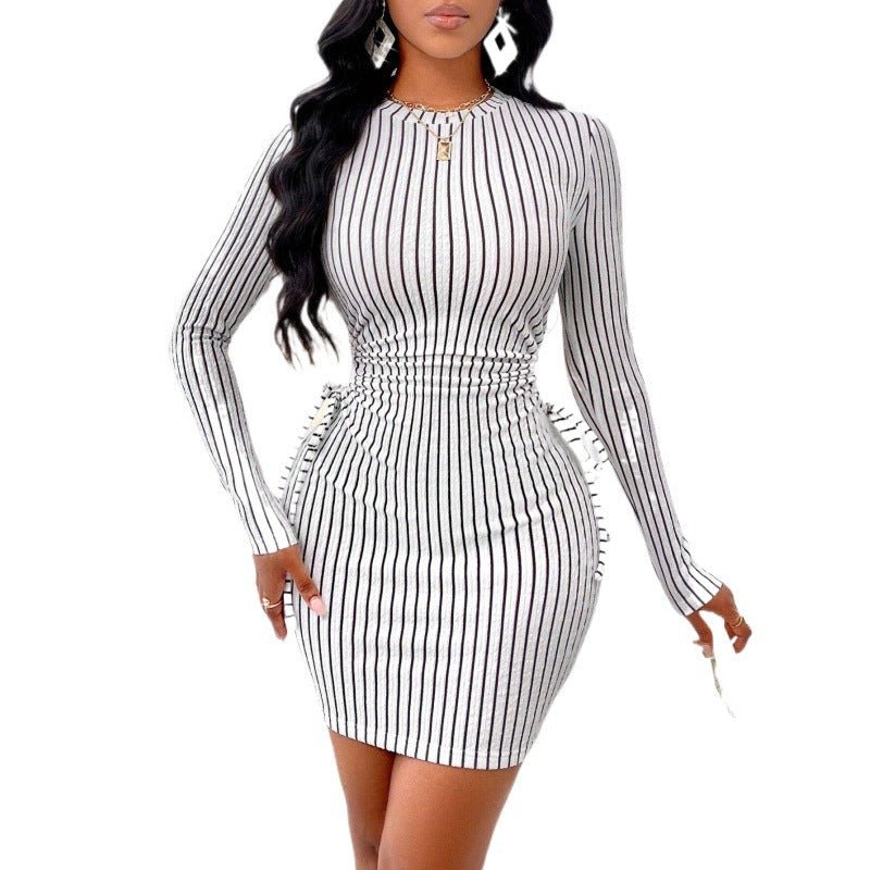 in stock shein Cross-border Independent Station 1688 AliExpress Hot Selling European and American Long Sleeve dress - Cozy & Co. Market