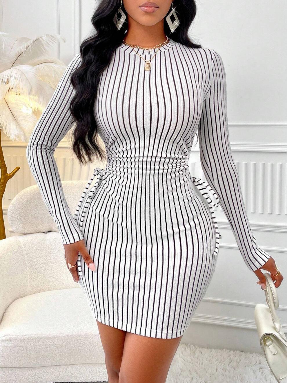 in stock shein Cross-border Independent Station 1688 AliExpress Hot Selling European and American Long Sleeve dress - Cozy & Co. Market