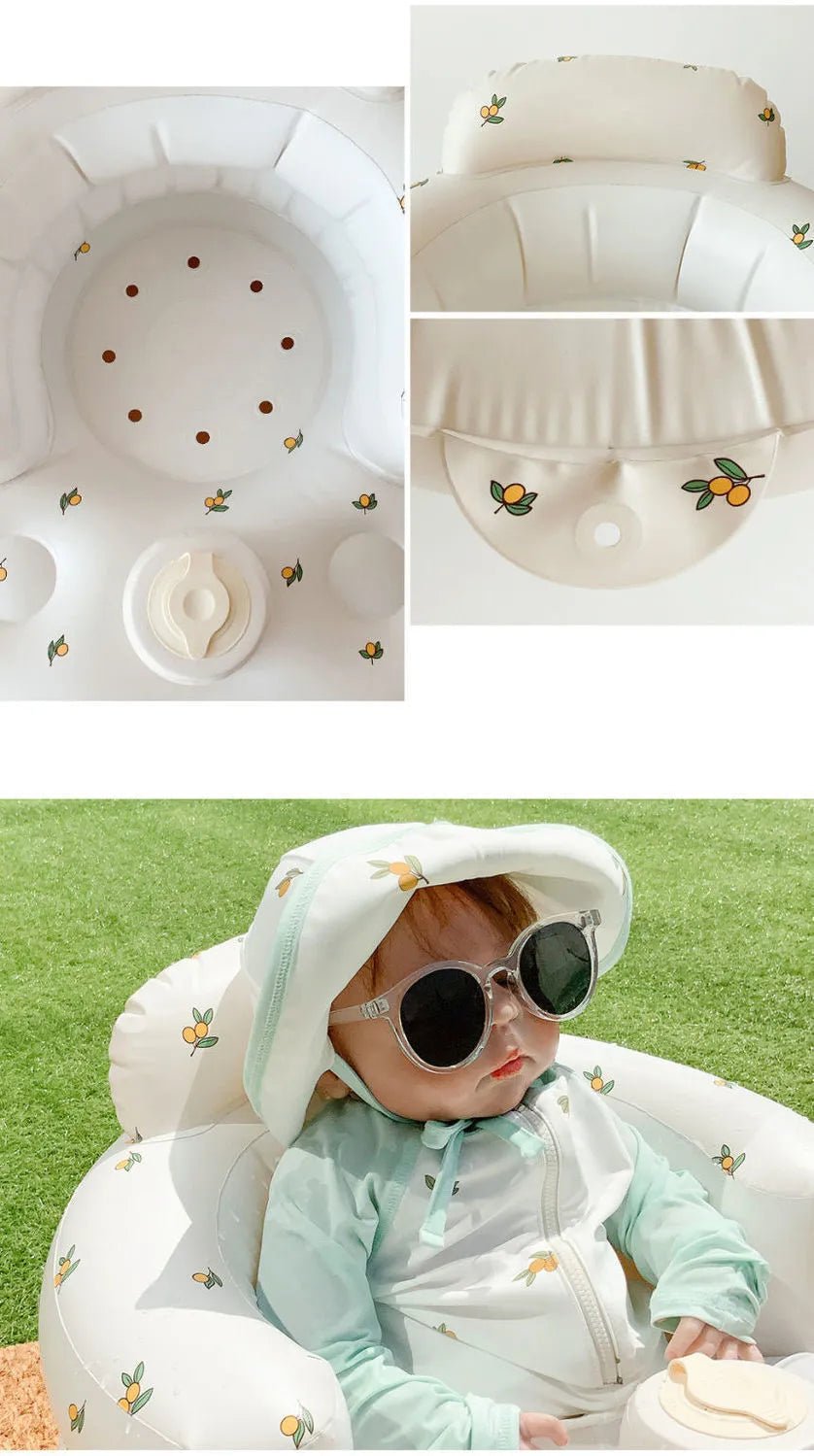Inflatable Baby Chair for Dining & Bath - Cozy & Co. Market