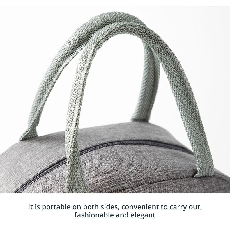 Insulated Lunch Bag Insulation Bento Pack Aluminum Foil Rice Bag Meal Pack Ice Pack Student Bento Lunch Handbag Insulation - Cozy & Co. Market