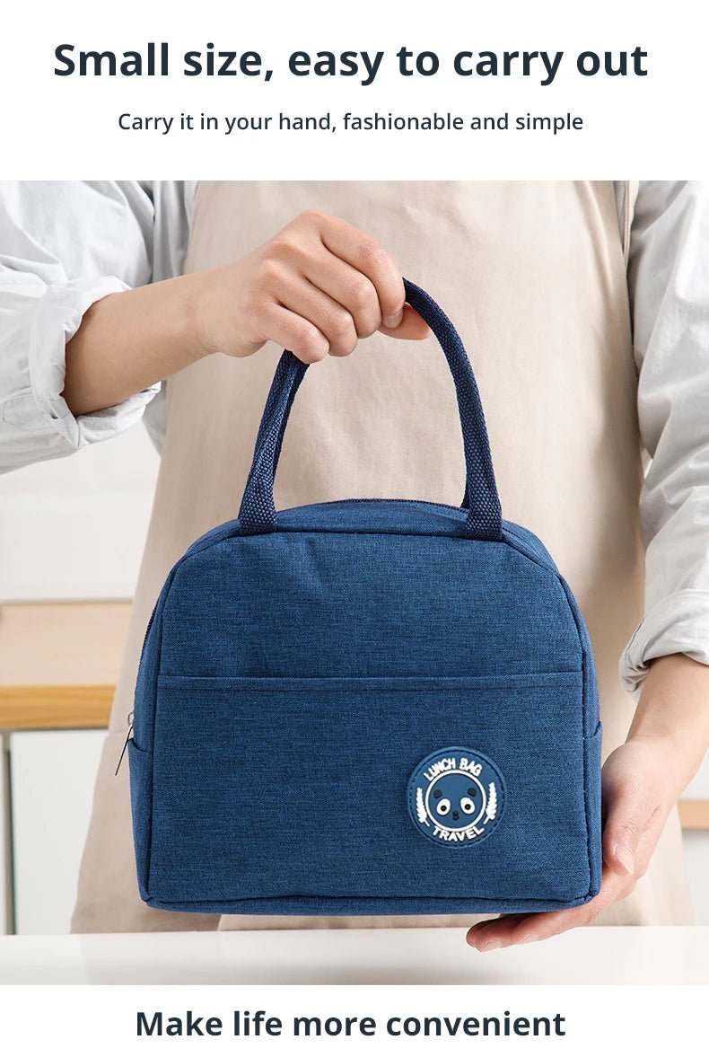 Insulated Lunch Bag Insulation Bento Pack Aluminum Foil Rice Bag Meal Pack Ice Pack Student Bento Lunch Handbag Insulation - Cozy & Co. Market